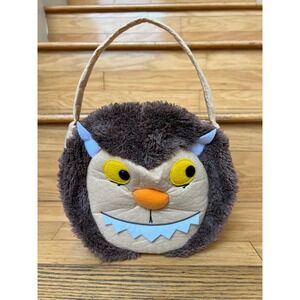 Pottery Barn Kids Where The Wild Things Are Plush Halloween Treat Bag